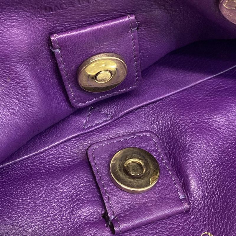 Dior/christian Dior Tote Bag Diorissimo Green Leather