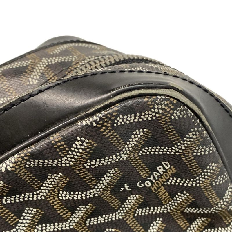 Goyard Ambassade Business Bag Black Leather