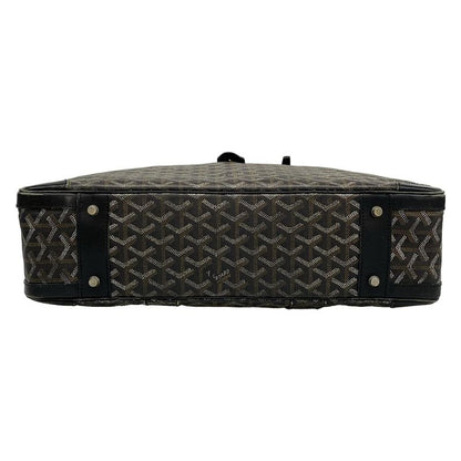 Goyard Ambassade Business Bag Black Leather
