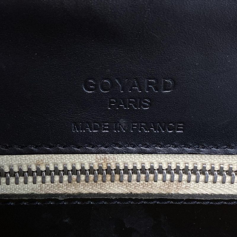 Goyard Ambassade Business Bag Black Leather