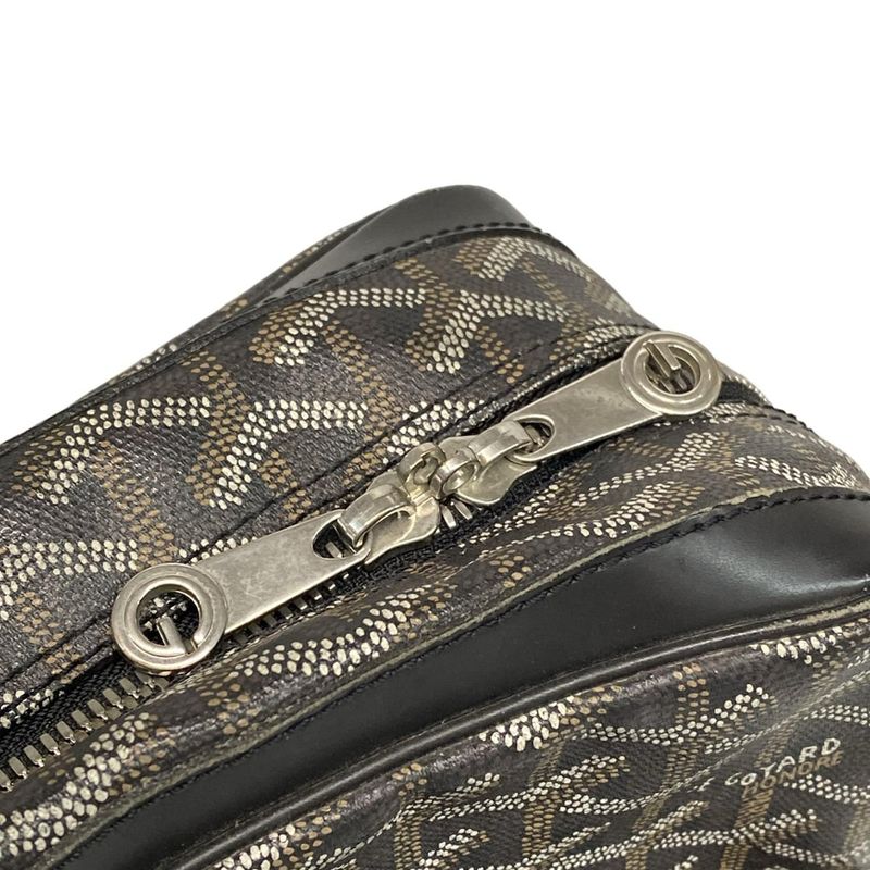Goyard Ambassade Business Bag Black Leather