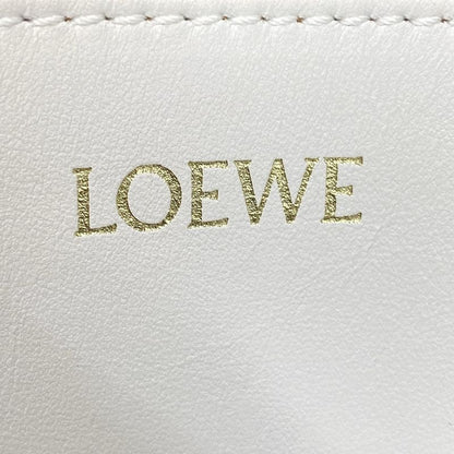 Loewe Tote Bag Puzzle Fold Tote Medium Beige And White Folding / Bicolor