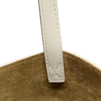 Loewe Tote Bag Puzzle Fold Tote Medium Beige And White Folding / Bicolor