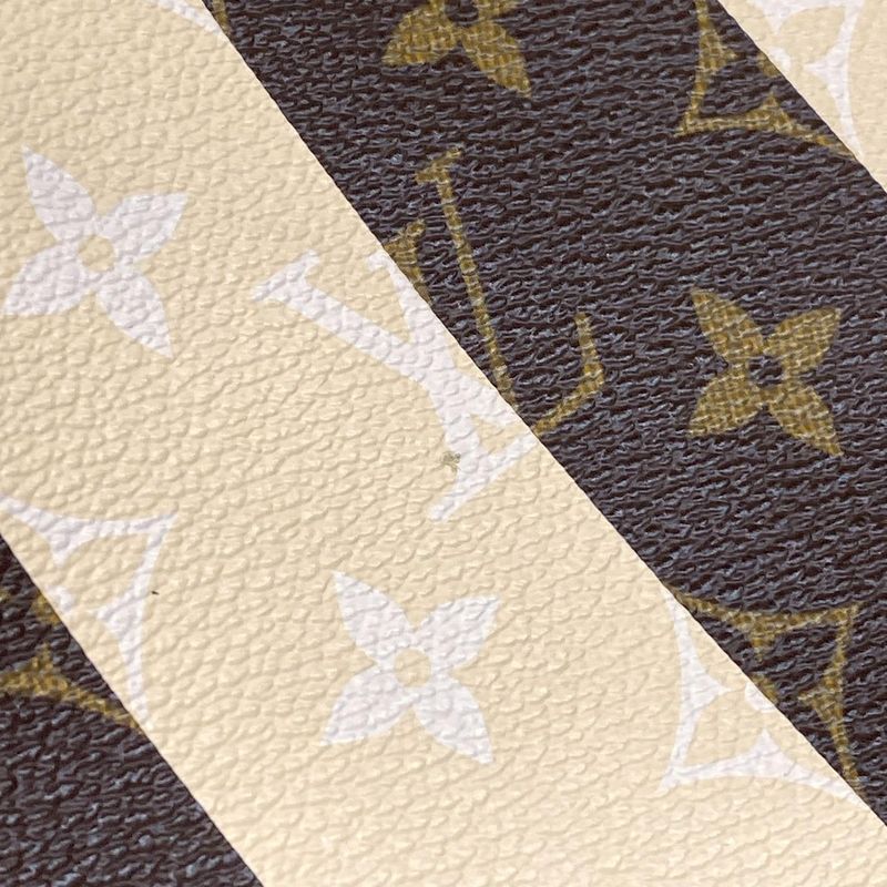 Louis Vuitton Tote Bag Monogram Rayures Neverfull MM M40560 Monogram Canvas/silk