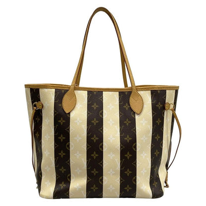 Louis Vuitton Tote Bag Monogram Rayures Neverfull MM M40560 Monogram Canvas/silk