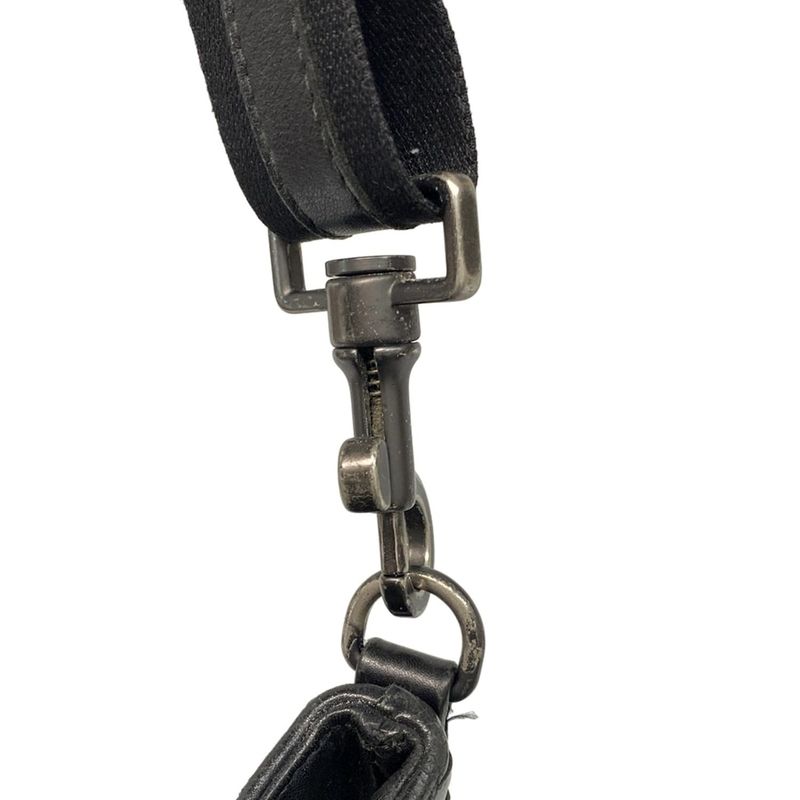 Bottega Veneta Shoulder Bag Intrecciato Black Leather