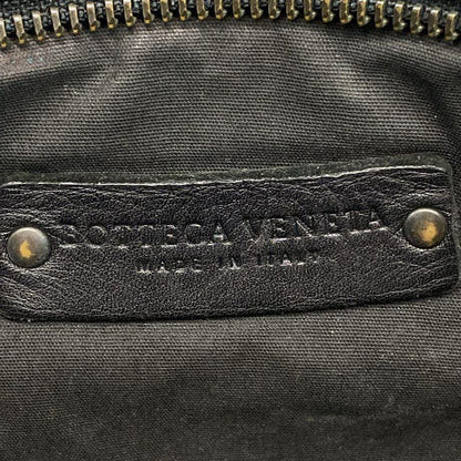 Bottega Veneta Shoulder Bag Intrecciato Black Leather