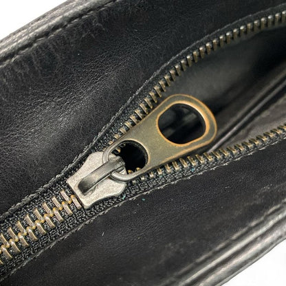 Bottega Veneta Shoulder Bag Intrecciato Black Leather