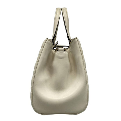 Gucci Handbag GG Marmont 448054 Ivory Leather