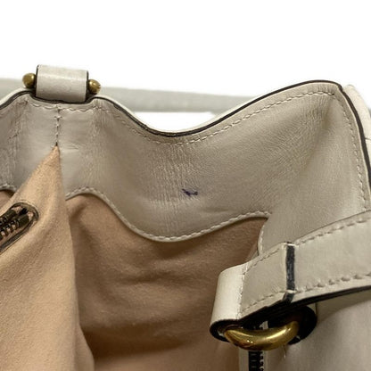 Gucci Handbag GG Marmont 448054 Ivory Leather
