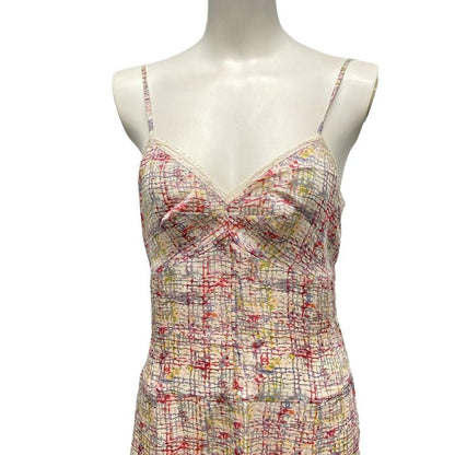 Chanel Dress Size 38 M Women - P24924 Light Pink X Light Gray X Multi