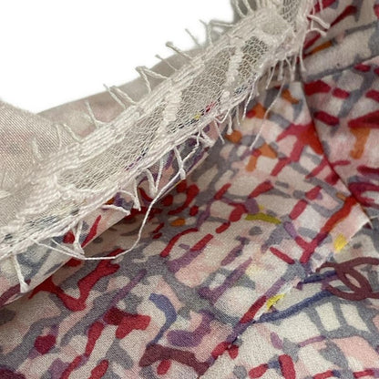 Chanel Dress Size 38 M Women - P24924 Light Pink X Light Gray X Multi