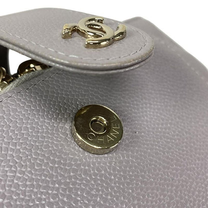 Chanel Wallet Matelasse Ap2916 Light Gray Chain Wallet/gold Hardware / Phone