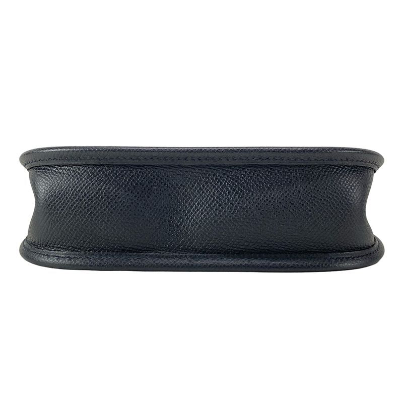 Hermes Shoulder Bag Evelyn TPM Black Silver Hardware