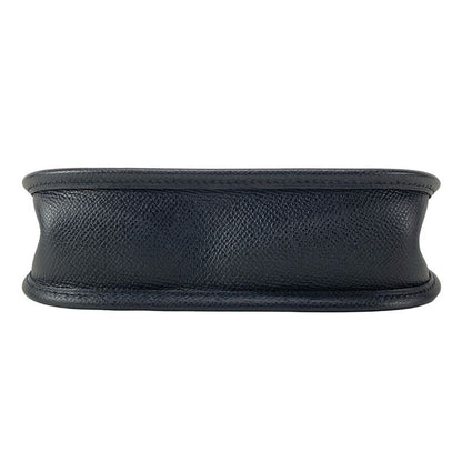 Hermes Shoulder Bag Evelyn TPM Black Silver Hardware