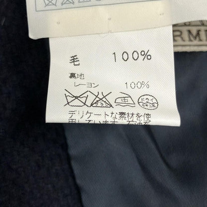 Hermes Jacket Size 50 XL Men - G9105 Dark Navy Long Sleeves / Winter Wool