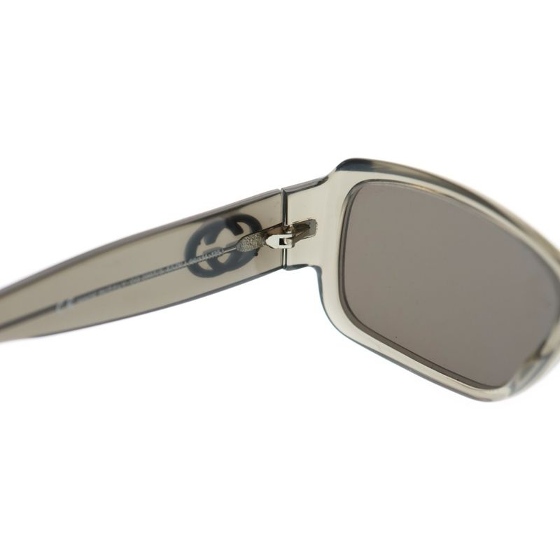 Gucci GG Logo Square Sunglasses Clear Black Gg2997/s