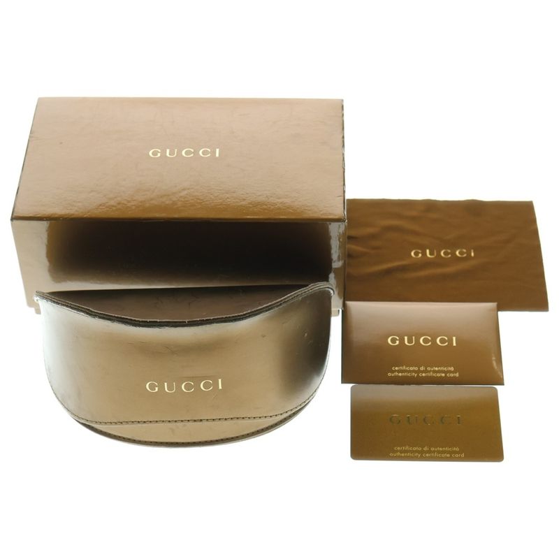 Gucci GG Logo Square Sunglasses Clear Black Gg2997/s