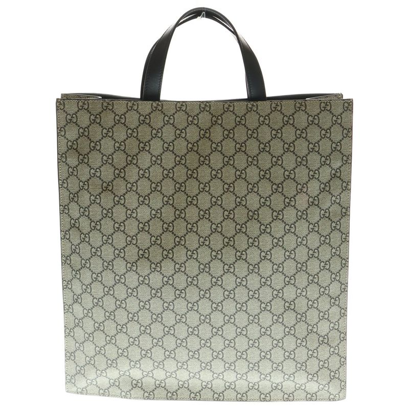 Gucci GG Supreme Animalier 2WAY Handbag Shoulder Bag Beige 450950