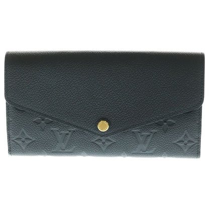 Louis Vuitton Portefeuille Sarah Monogram Empreinte Long Wallet Black M82257