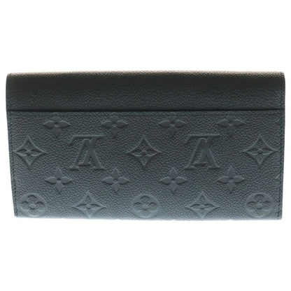 Louis Vuitton Portefeuille Sarah Monogram Empreinte Long Wallet Black M82257