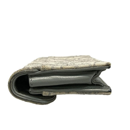 Dior/christian Dior Business Card Holder Saddle Bloom Card Holder Light Blue