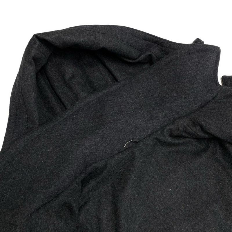 Hermes Duffle Coat Size 46 L Men's - Dark Gray Serie/toggle Buttons/removable