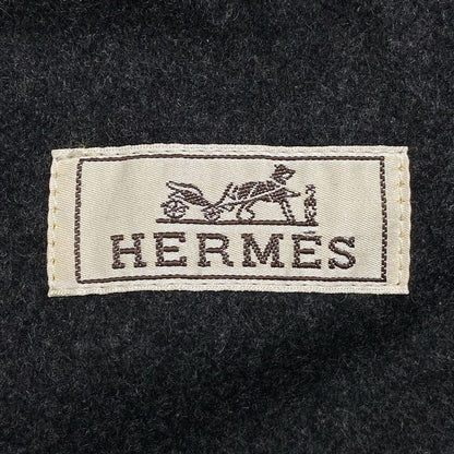 Hermes Duffle Coat Size 46 L Men's - Dark Gray Serie/toggle Buttons/removable