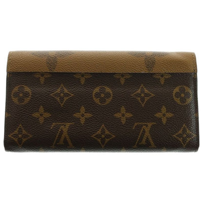 Louis Vuitton Monogram Giant Reverse Portefeuille Sarah Long Wallet Long Wallet