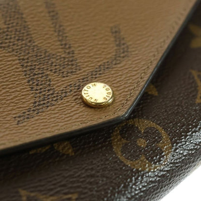 Louis Vuitton Monogram Giant Reverse Portefeuille Sarah Long Wallet Long Wallet