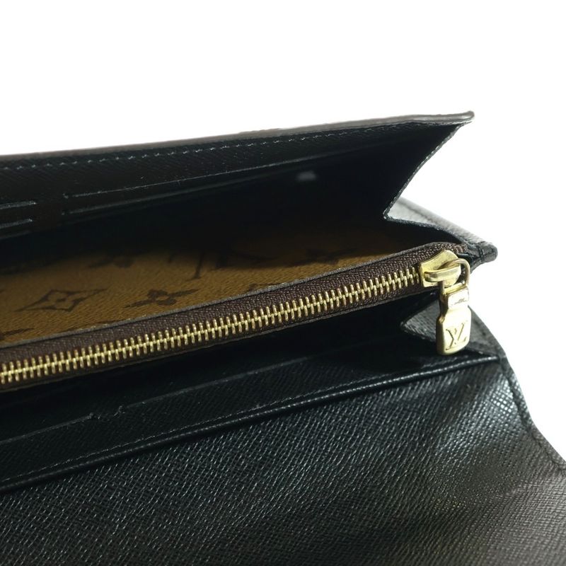 Louis Vuitton Monogram Giant Reverse Portefeuille Sarah Long Wallet Long Wallet