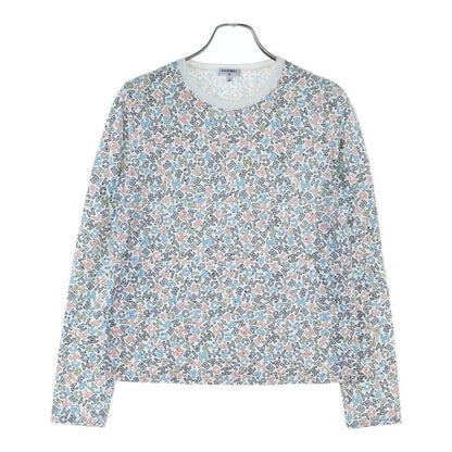 Chanel Coco Mark Logo Total Print Lame Crew Neck Long Sleeve Long Sleeve