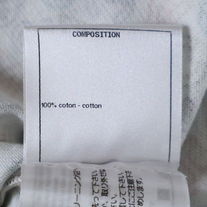 Chanel Coco Mark Logo Total Print Lame Crew Neck Long Sleeve Long Sleeve