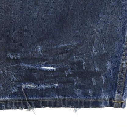 Balenciaga 23SS Baggy Pants Damaged Baggy Denim Pants Indigo 612966 Tmv95