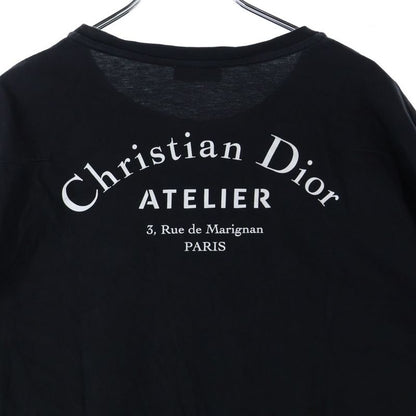 Christian Dior Atelier T-shirt Short Sleeve T-shirt Cut And Sewn Black 863j621i0