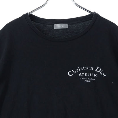 Christian Dior Atelier T-shirt Short Sleeve T-shirt Cut And Sewn Black 863j621i0