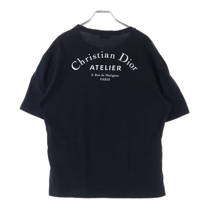 Christian Dior Atelier T-shirt Short Sleeve T-shirt Cut And Sewn Black 863j621i0