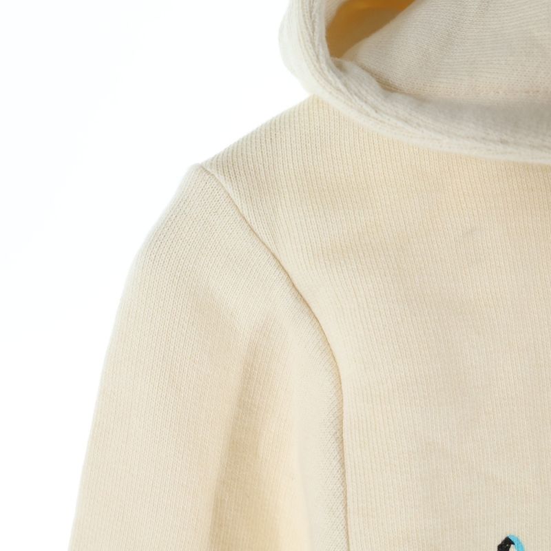 Gucci Children's Rabbit Logo Pullover Sweatshirt Hoodie Beige Kids 611220 Xje3b