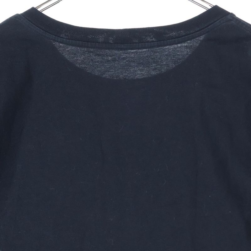 Celine 22AW Loose Fit Logo Print Short Sleeve T-shirt Cut And Sewn Black