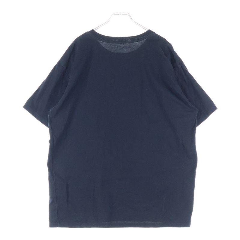 Celine 22AW Loose Fit Logo Print Short Sleeve T-shirt Cut And Sewn Black