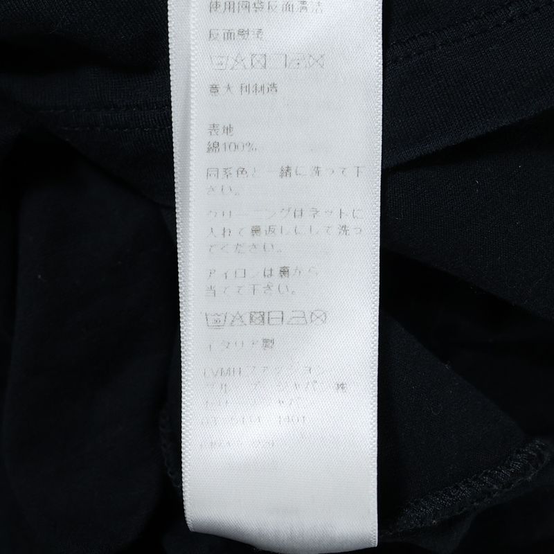 Celine 22AW Loose Fit Logo Print Short Sleeve T-shirt Cut And Sewn Black