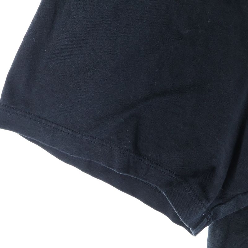 Celine 22AW Loose Fit Logo Print Short Sleeve T-shirt Cut And Sewn Black