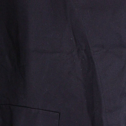 Hermes Anchor H Logo Button Cotton Stencil Collar Jacket Navy