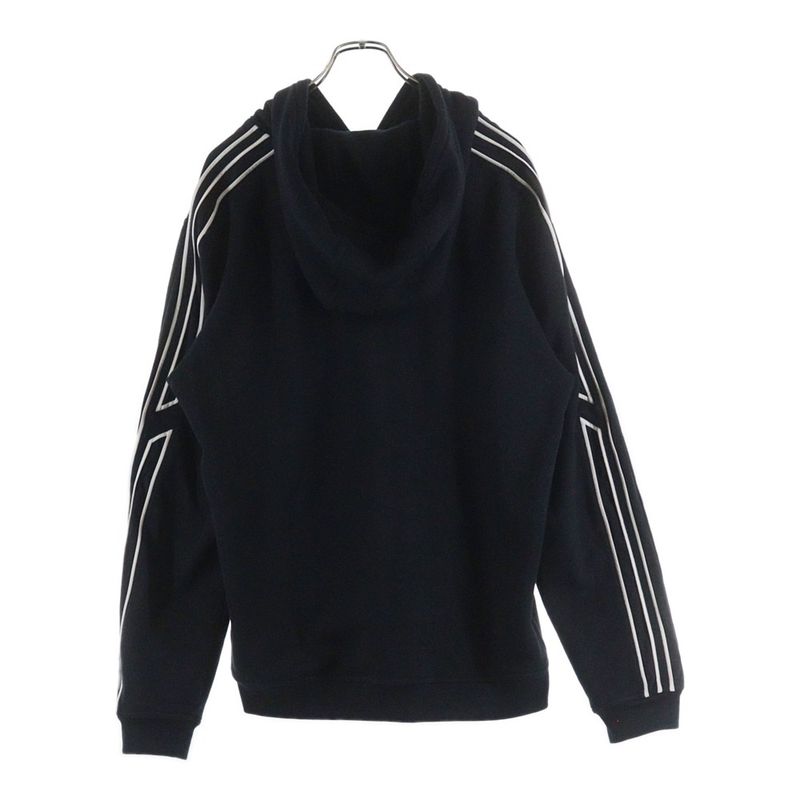 Hermes Arms Side Line Sweatshirt Pullover Hoodie Black