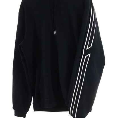 Hermes Arms Side Line Sweatshirt Pullover Hoodie Black