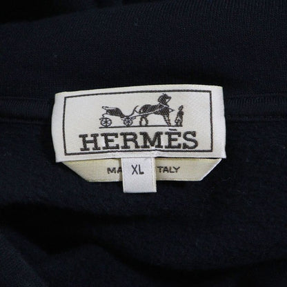 Hermes Arms Side Line Sweatshirt Pullover Hoodie Black