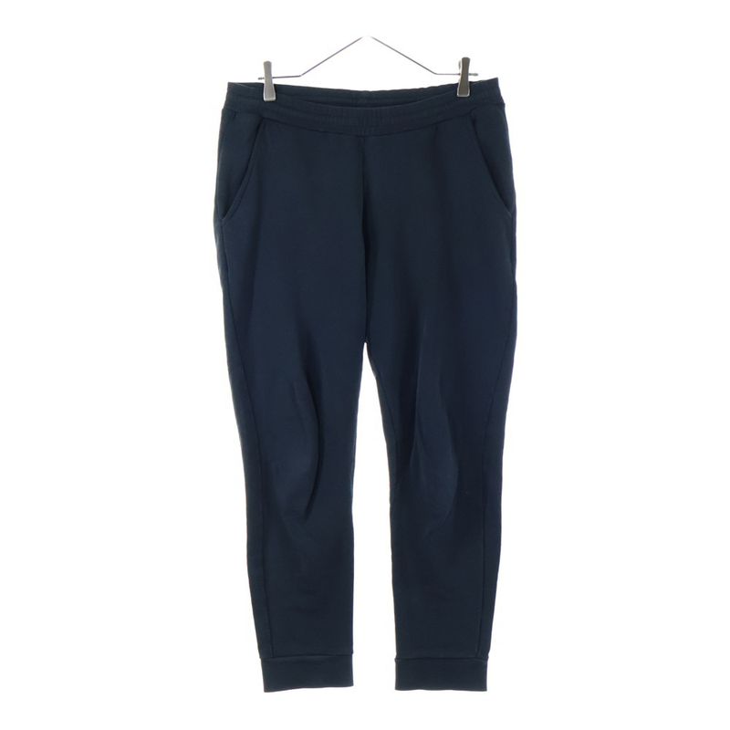 Prada Rubber Logo Sweatpants Jogger Pants Navy Sjp182