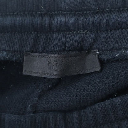 Prada Rubber Logo Sweatpants Jogger Pants Navy Sjp182