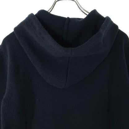 Celine Triomphe Cashmere Pullover Knit Hoodie Black 2ac87048t