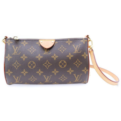 Louis Vuitton Monogram Pochette Tillette MINI 2way Handbag Brown PVC X Leather